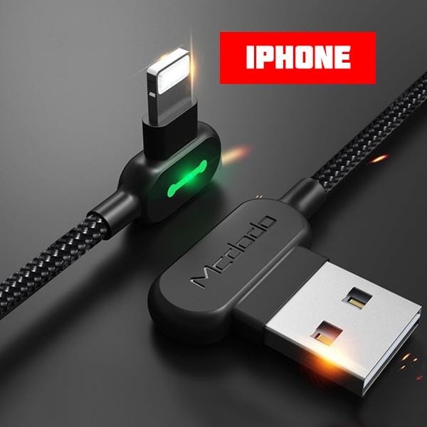 Carregador para iPhone - USB C - Micro-USB | Cabo Titã™ Eletrônicos LOJA iPhone 0.5m 