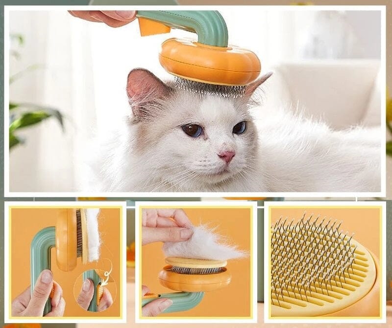 Escova Pente Removedor de Pelos de Gatos Animais de Estimação LOJA 